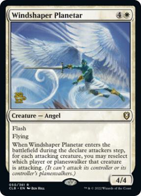 Windshaper Planetar card from Prerelease Cards