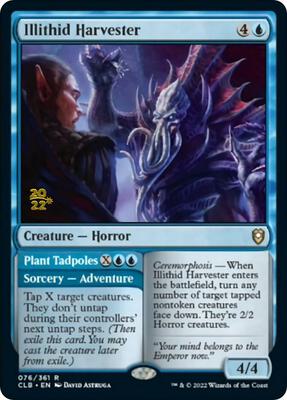 Illithid Harvester card from Prerelease Cards
