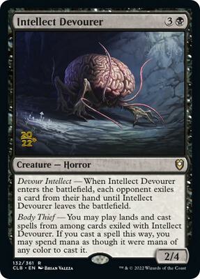 Intellect Devourer card from Prerelease Cards
