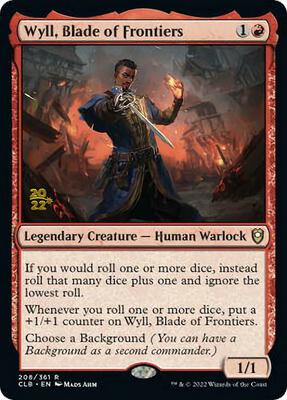 Wyll, Blade of Frontiers card from Prerelease Cards