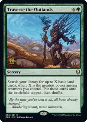 Traverse the Outlands card from Prerelease Cards