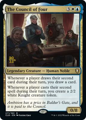 The Council of Four card from Prerelease Cards