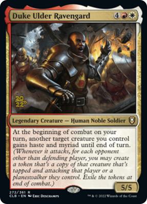 Duke Ulder Ravengard card from Prerelease Cards