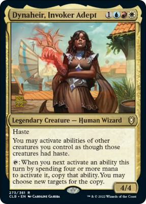 Dynaheir, Invoker Adept card from Prerelease Cards
