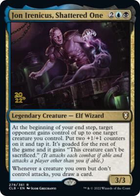 Jon Irenicus, Shattered One card from Prerelease Cards