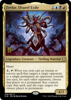 Zevlor, Elturel Exile card from Prerelease Cards