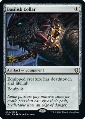 Basilisk Collar card from Prerelease Cards
