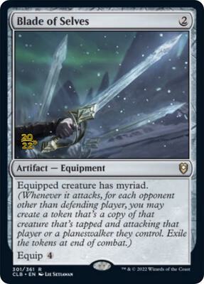 Blade of Selves card from Prerelease Cards