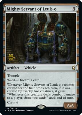 Mighty Servant of Leuk-o card from Prerelease Cards