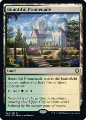 Bountiful Promenade card from Prerelease Cards
