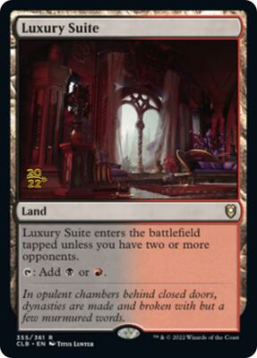 Luxury Suite card from Prerelease Cards
