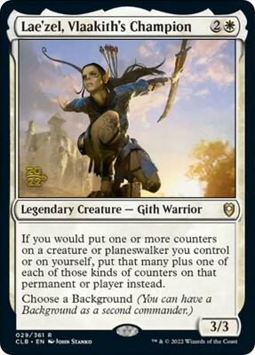Lae'zel, Vlaakith's Champion card from Prerelease Cards