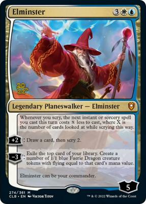 Elminster card from Prerelease Cards