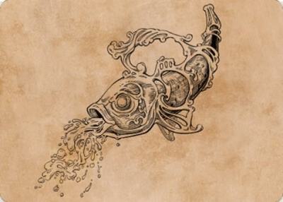 Decanter of Endless Water Art Card card from Art Series: Commander Legends: Battle for Baldur's Gate