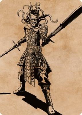 Zevlor, Elturel Exile Art Card (78/81) card from Art Series: Commander Legends: Battle for Baldur's Gate