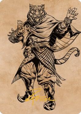 Mahadi, Emporium Master Art Card (Gold-Stamped Signature) card from Art Series: Commander Legends: Battle for Baldur's Gate