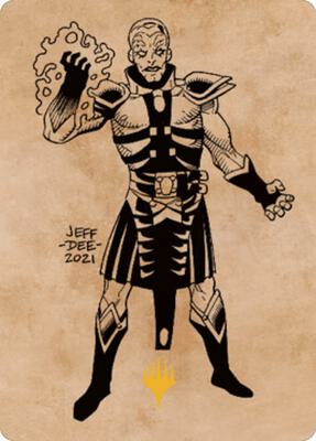 Jon Irenicus, Shattered One Art Card (67/81) (Gold-Stamped) card from Art Series: Commander Legends: Battle for Baldur's Gate