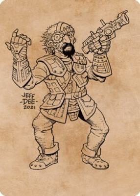 Jan Jansen, Chaos Crafter Art Card card from Art Series: Commander Legends: Battle for Baldur's Gate