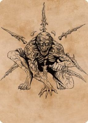 Bhaal, Lord of Murder Art Card card from Art Series: Commander Legends: Battle for Baldur's Gate