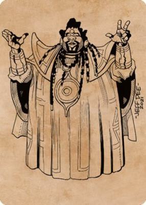 Alaundo the Seer Art Card card from Art Series: Commander Legends: Battle for Baldur's Gate