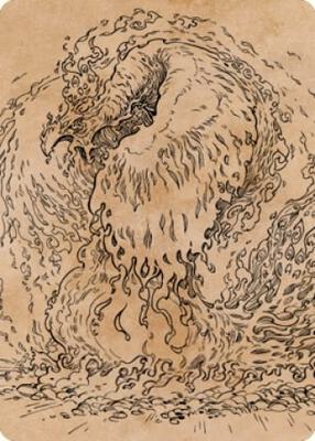 Nemesis Phoenix Art Card card from Art Series: Commander Legends: Battle for Baldur's Gate