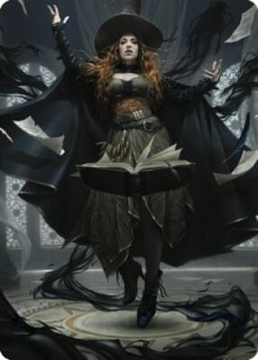 Tasha, the Witch Queen Art Card (41/81) card from Art Series: Commander Legends: Battle for Baldur's Gate