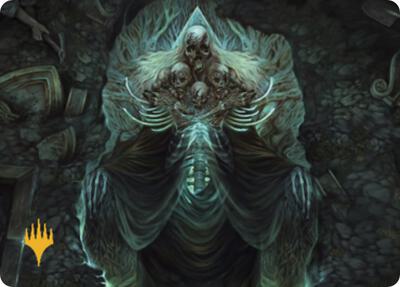Myrkul, Lord of Bones Art Card (39/81) (Gold-Stamped) card from Art Series: Commander Legends: Battle for Baldur's Gate