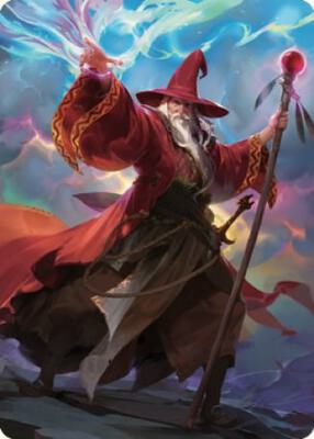 Elminster Art Card (36/81) card from Art Series: Commander Legends: Battle for Baldur's Gate