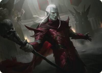 Baeloth Barrityl, Entertainer Art Card card from Art Series: Commander Legends: Battle for Baldur's Gate