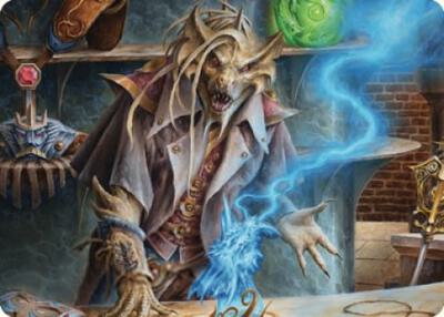 Renari, Merchant of Marvels Art Card card from Art Series: Commander Legends: Battle for Baldur's Gate