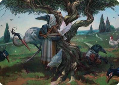 Kindred Discovery Art Card card from Art Series: Commander Legends: Battle for Baldur's Gate