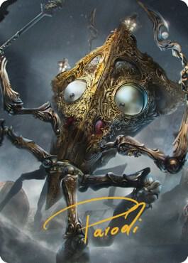 Tridrone Art Card (Gold-Stamped Signature) card from Art Series: Commander Legends: Battle for Baldur's Gate