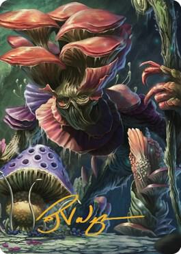 Myconid Adult Art Card (Gold-Stamped Signature) card from Art Series: Commander Legends: Battle for Baldur's Gate