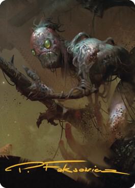 Mold Folk Art Card (Gold-Stamped Signature) card from Art Series: Commander Legends: Battle for Baldur's Gate
