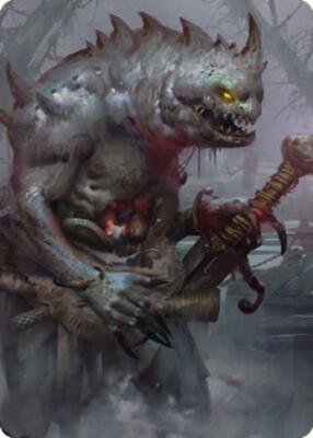 Gray Slaad Art Card card from Art Series: Commander Legends: Battle for Baldur's Gate