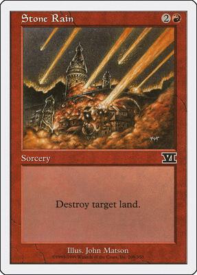 Stone Rain card from Classic Sixth Edition