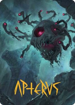 Death Tyrant Art Card (Gold-Stamped Signature) card from Art Series: Commander Legends: Battle for Baldur's Gate