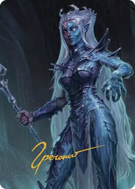 Doppelganger Art Card (Gold-Stamped Signature) card from Art Series: Commander Legends: Battle for Baldur's Gate