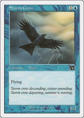 Storm Crow card from Classic Sixth Edition