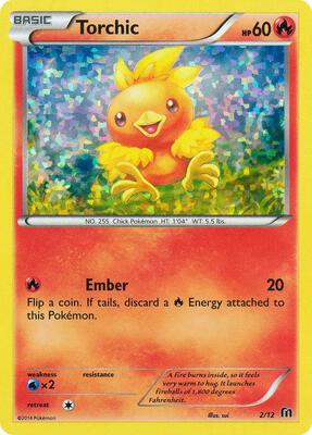 Torchic - 2/12 card from McDonald's Promos 2016