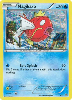 Magikarp - 4/12 card from McDonald's Promos 2016