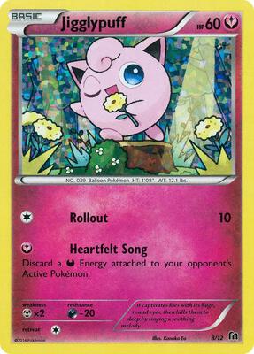Jigglypuff - 8/12 card from McDonald's Promos 2016