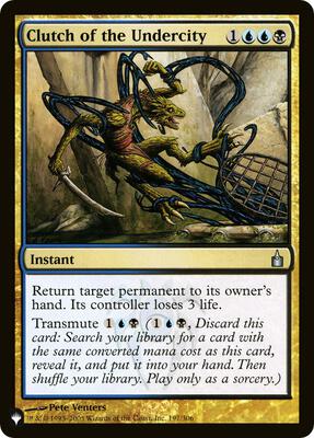 Clutch of the Undercity card from The List Reprints