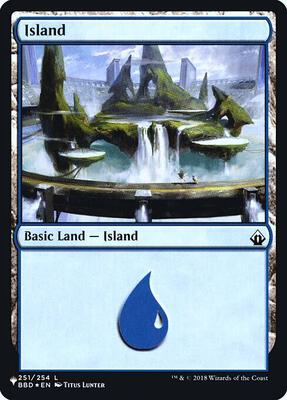 Island (BBD) card from The List Reprints