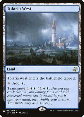 Tolaria West (TSR) card from The List Reprints
