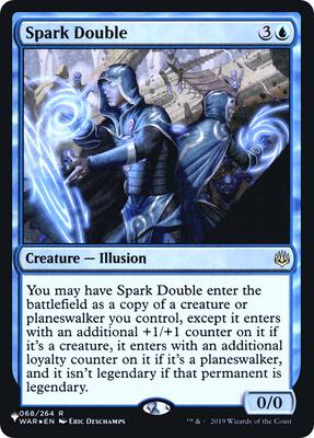 Spark Double card from The List Reprints
