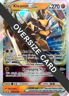 Kleavor VSTAR - SWSH249 card from Jumbo Cards
