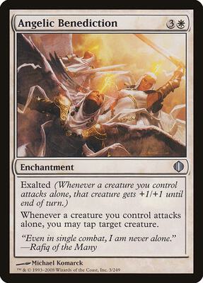 Angelic Benediction card from Shards of Alara