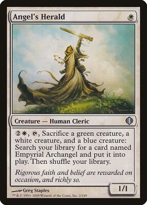 Angel's Herald card from Shards of Alara