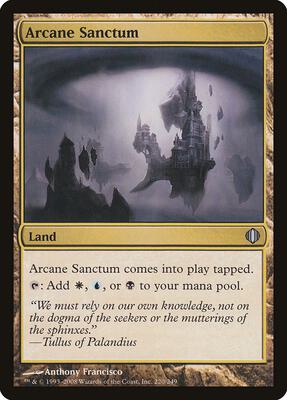 Arcane Sanctum card from Shards of Alara